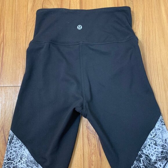 Lululemon Sweat & Repeat Tight *28" Serigraph Black - Picture 9 of 13